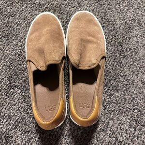 UGG Brown Slip-On Sneakers